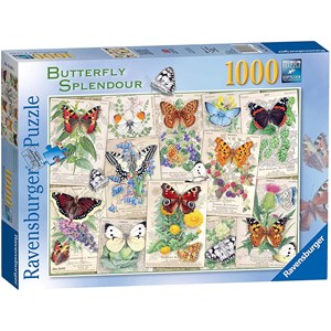 Ravensburger (15261) - "Butterfly Splendours" - 1000 pezzi