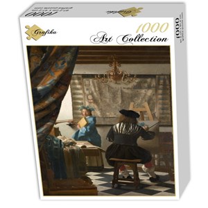 Grafika (00145) - Johannes Vermeer: "The Allegory of Painting, 1666-1668" - 1000 pezzi
