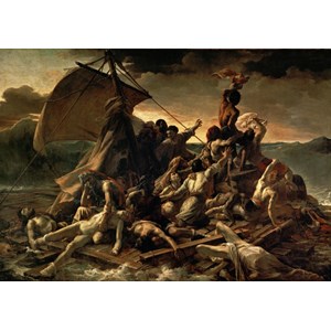 Grafika (00426) - Théodore Géricault: "Le Radeau de La Méduse, 1817-1818" - 1000 pezzi
