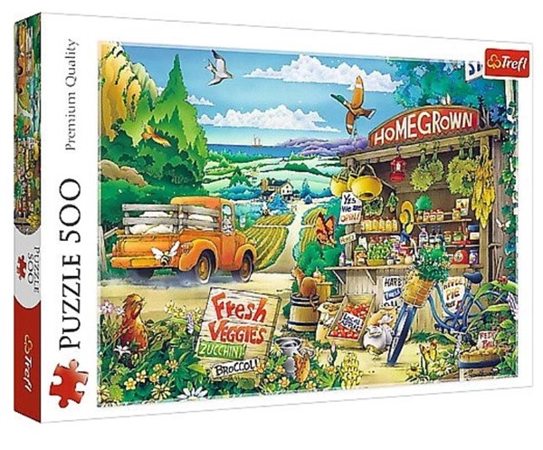 Trefl (37352) - "Morning in the Countryside" - 500 pezzi