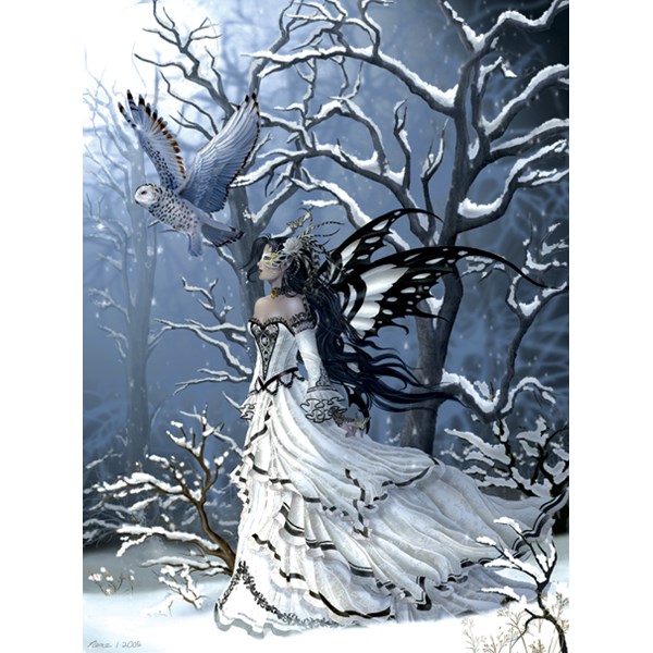 SunsOut (67623) - Nene Thomas: "Queen of Owls" - 1000 pezzi