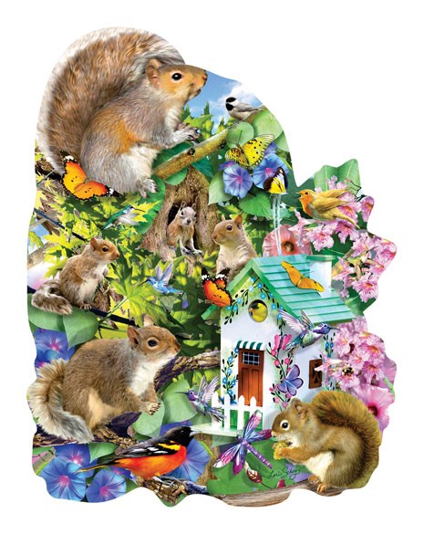SunsOut (95999) - Lori Schory: "Something Squirrelly" - 1000 pezzi