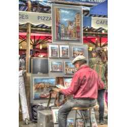 Grafika (02811) - "Street Artist, Paris, France" - 1000 pezzi