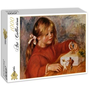 Grafika (00271) - Pierre-Auguste Renoir: "Claude Renoir jouant, 1905" - 1000 pezzi