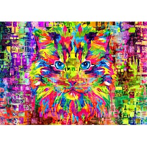 Bluebird Puzzle (70220) - "Wonderful Cat" - 1000 pezzi