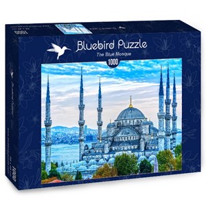 Bluebird Puzzle (70271) - Luciano Mortula: "The Blue Mosque" - 1000 pezzi
