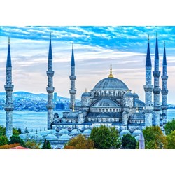 Bluebird Puzzle (70271) - Luciano Mortula: "The Blue Mosque" - 1000 pezzi