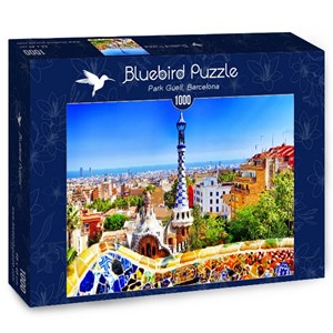 Bluebird Puzzle (70273) - "Park Güell, Barcelona" - 1000 pezzi