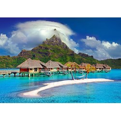 Bluebird Puzzle (70005) - "Bora Bora, Tahiti" - 500 pezzi