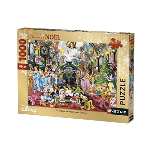 Nathan (87565) - "Christmas Magic with Disney" - 1000 pezzi