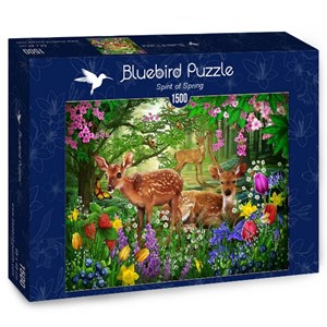 Bluebird Puzzle (70166) - Ciro Marchetti: "Spirit of Spring" - 1500 pezzi