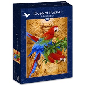 Bluebird Puzzle (70103) - Graeme Stevenson: "Aztec Rainbow" - 1500 pezzi