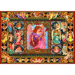 Bluebird Puzzle (70027) - Lewis T. Johnson: "Antique Angels" - 1500 pezzi