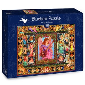 Bluebird Puzzle (70027) - Lewis T. Johnson: "Antique Angels" - 1500 pezzi