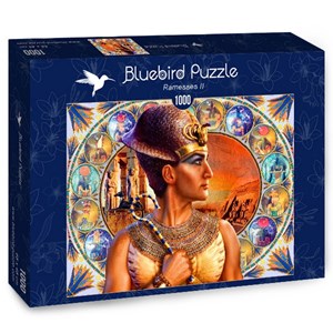 Bluebird Puzzle (70176) - Andrew Farley: "Ramesses II" - 1000 pezzi
