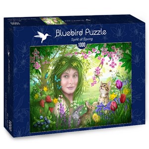 Bluebird Puzzle (70182) - Ciro Marchetti: "Spirit of Spring" - 1000 pezzi