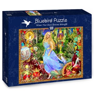 Bluebird Puzzle (70144) - Aimee Stewart: "When The Clock Strikes Midnight" - 500 pezzi