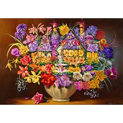 Bluebird Puzzle (70096) - D.L. Rusty Rust: "House Plants" - 1000 pezzi