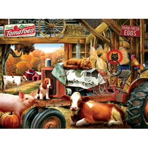 SunsOut (28824) - Tom Wood: "Barnhouse Meeting" - 1000 pezzi