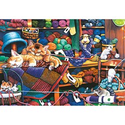 MasterPieces (71827) - "Knittin Kittens" - 1000 pezzi