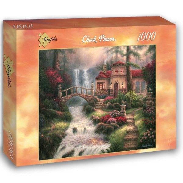 Grafika (02765) - Chuck Pinson: "Sierra River Falls" - 1000 pezzi