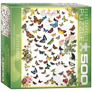 Eurographics (8500-0077) - "Butterflies" - 500 pezzi