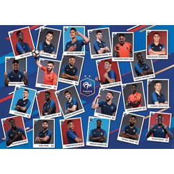 Nathan (87629) - "French Football Team" - 1000 pezzi