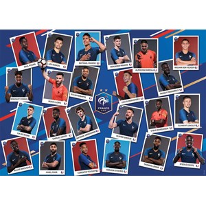 Nathan (87629) - "French Football Team" - 1000 pezzi