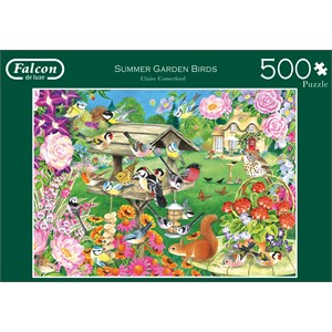 Falcon (11253) - Claire Comerford: "Summer Garden Birds" - 500 pezzi