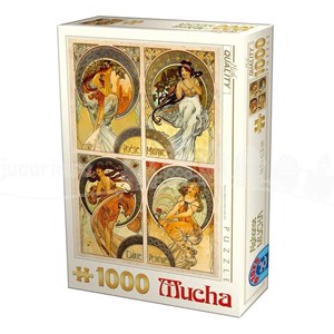 D-Toys (75895) - Alphonse Mucha: "Arts" - 1000 pezzi