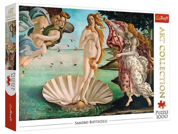 Trefl (10589) - Sandro Botticelli: "The Birth of Venus" - 1000 pezzi