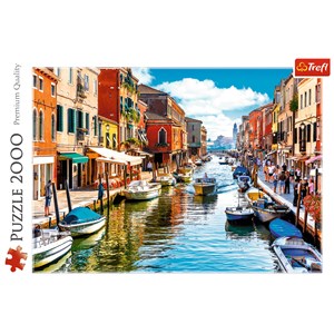 Trefl (27110) - "Murano Island, Venice" - 2000 pezzi