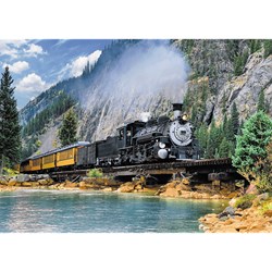 Trefl (37379) - "Mountain Train" - 500 pezzi