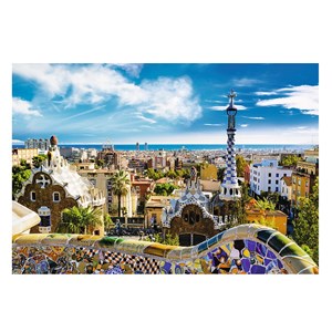 Trefl (26147) - "Park Güell, Barcelona" - 1500 pezzi