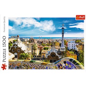 Trefl (26147) - "Park Güell, Barcelona" - 1500 pezzi