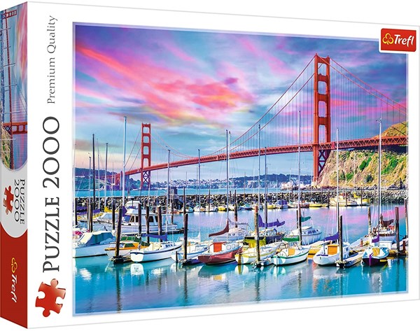 Trefl (27097) - "Golden Gate, San Francisco" - 2000 pezzi