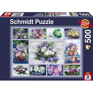 Schmidt Spiele (58366) - "Bouquet of Flowers" - 500 pezzi
