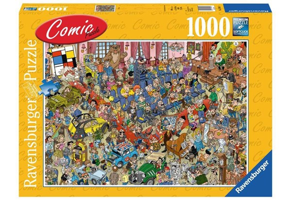Ravensburger (14984) - "The Auction" - 1000 pezzi