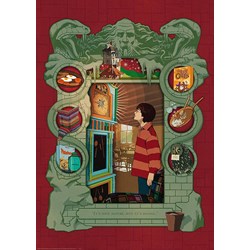 Ravensburger (16516) - "At Home with the Weasley Family" - 1000 pezzi