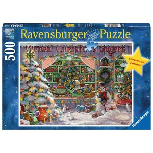 Ravensburger (16534) - "The Christmas Shop" - 500 pezzi