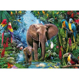 Ravensburger (12901) - "Safari Animals" - 150 pezzi