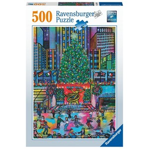Ravensburger (16424) - "Rockefeller Christmas" - 500 pezzi