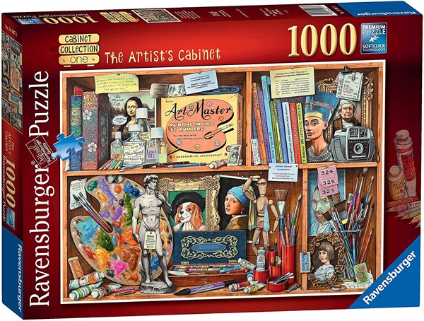 Ravensburger (14997) - Geoffrey Tristram: "The Artist Cabinet" - 1000 pezzi
