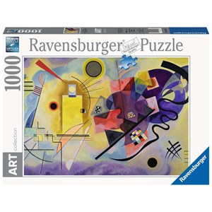 Ravensburger (14848) - Vassily Kandinsky: "Yellow, Red, Blue" - 1000 pezzi