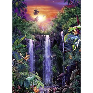 Ravensburger (14840) - "Magical Waterfall" - 500 pezzi