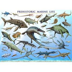 Eurographics (6000-0307) - "Prehistoric Marine Life" - 1000 pezzi