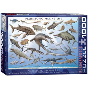 Eurographics (6000-0307) - "Prehistoric Marine Life" - 1000 pezzi