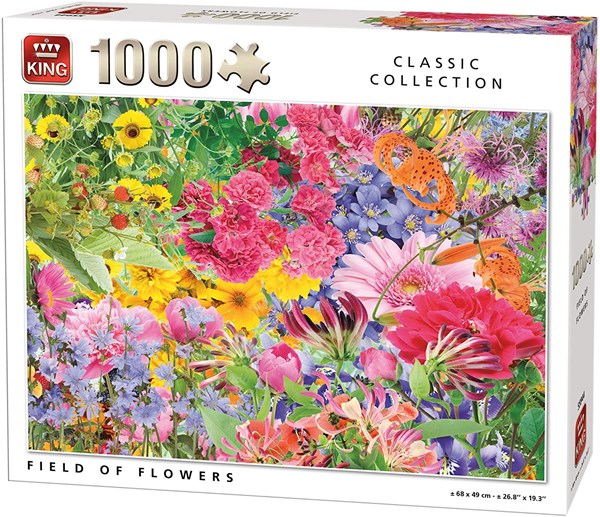 King International (55944) - "Field of Flowers" - 1000 pezzi