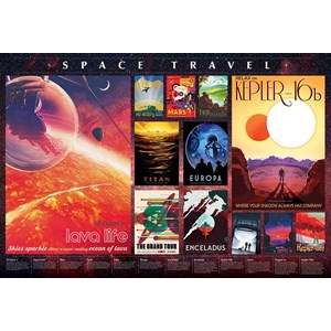 Cobble Hill (89013) - "Space Travel Posters" - 2000 pezzi