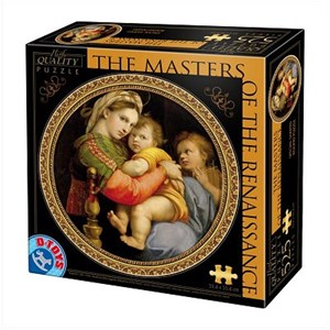 D-Toys (69771) - Raphael: "Madonna della Seggiola" - 525 pezzi